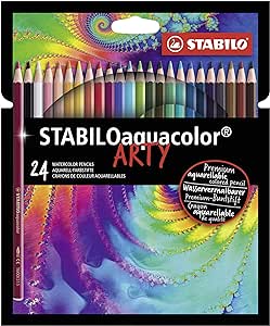 PASTELLI STABILO AQUACOLOR ARTY 24 COL&nbsp;&nbsp;&nbsp;&nbsp;&nbsp;&nbsp;